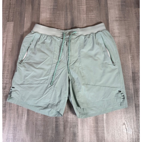 lululemon athletica Other - Lululemon LTT License to Train Shorts Mint Green Mens Large 7" Inseam Liner
